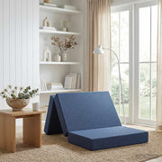 Sofa na razvlačenje 80 x 67 x 45 cm Plava