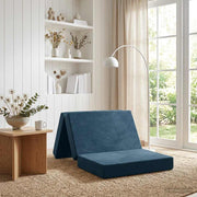 Sofa na razvlačenje 80 x 67 x 45 cm Plava