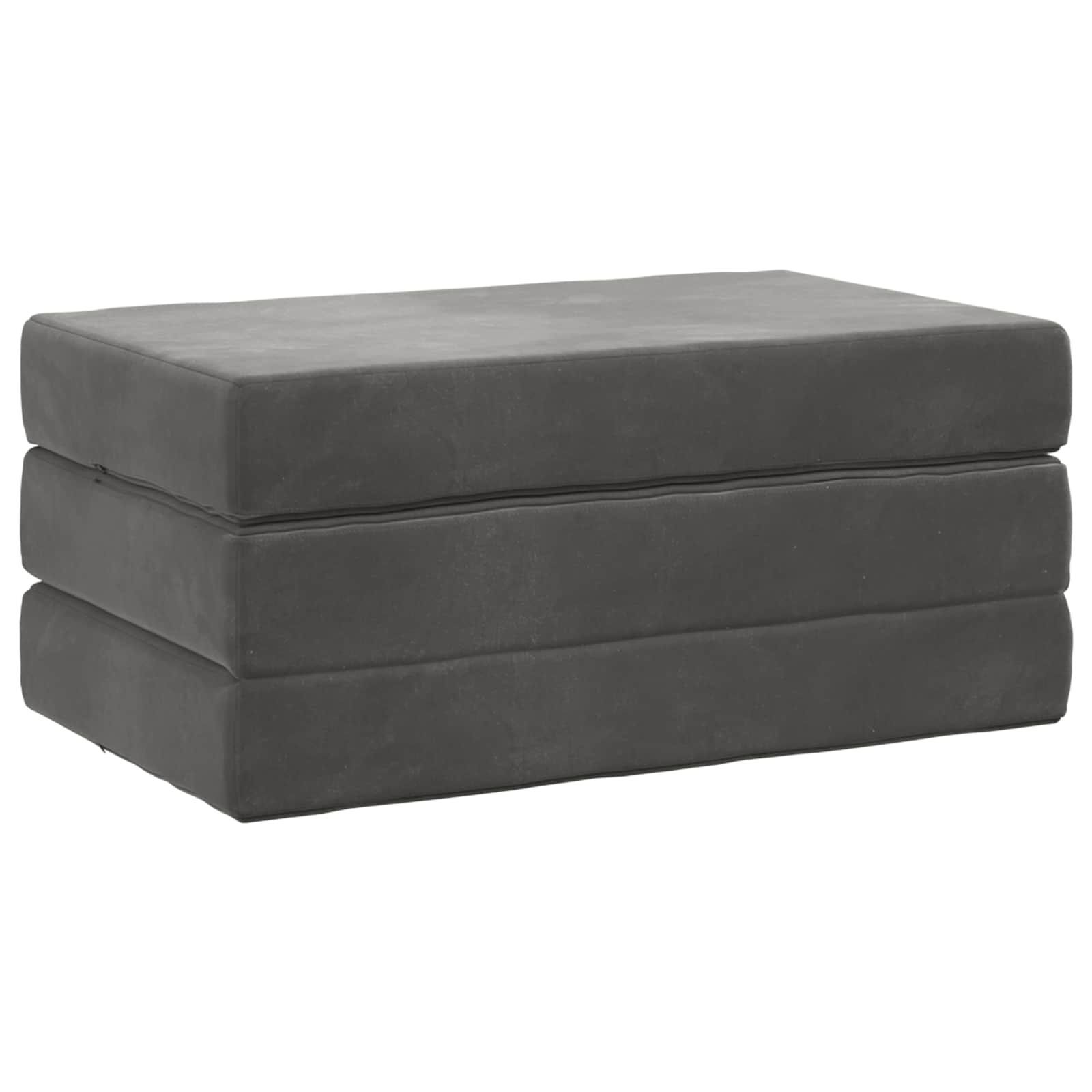 Sofa na razvlačenje 80 x 67 x 45 cm Tamnosiva