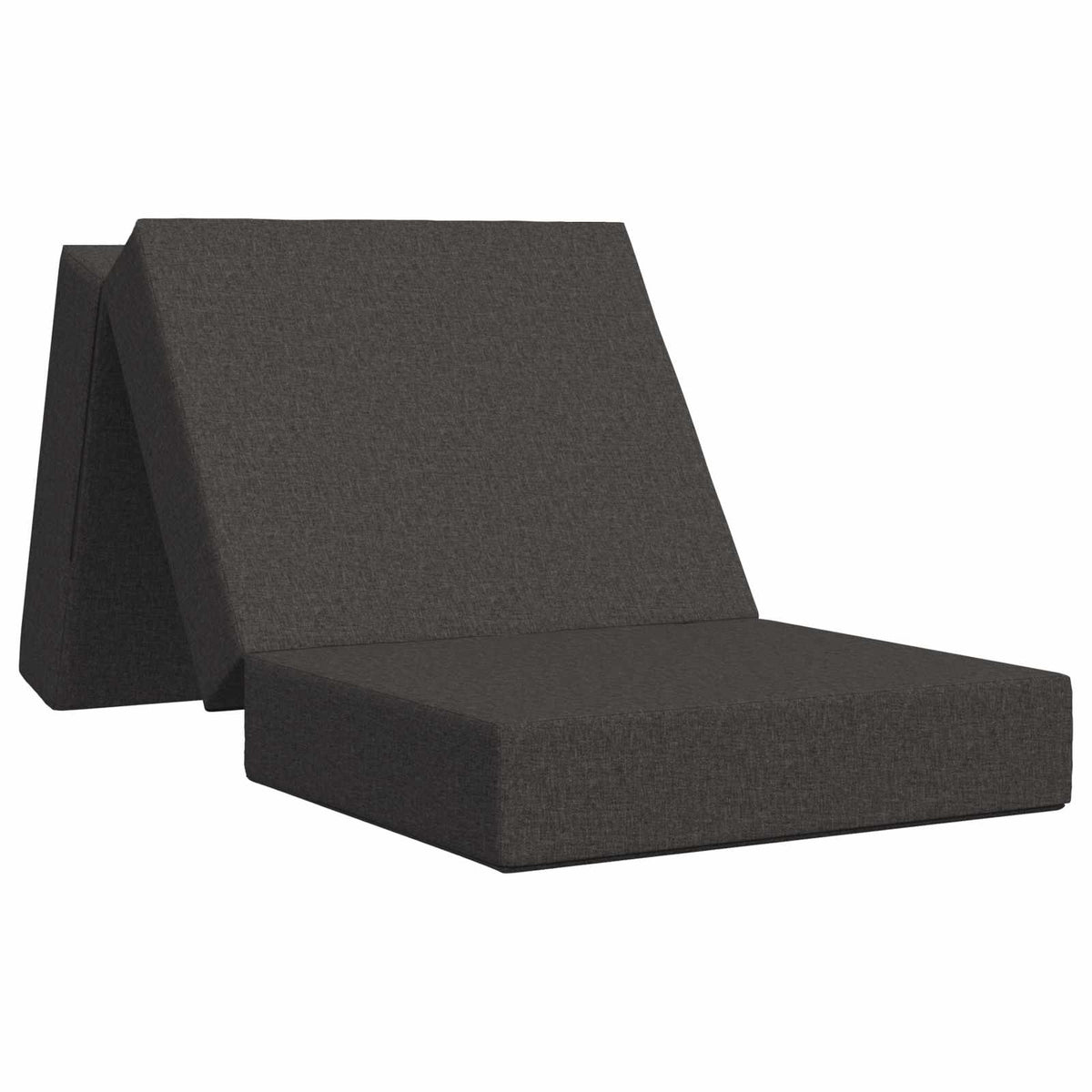 Sofa na razvlačenje 90 x 67 x 45 cm Tamnosiva