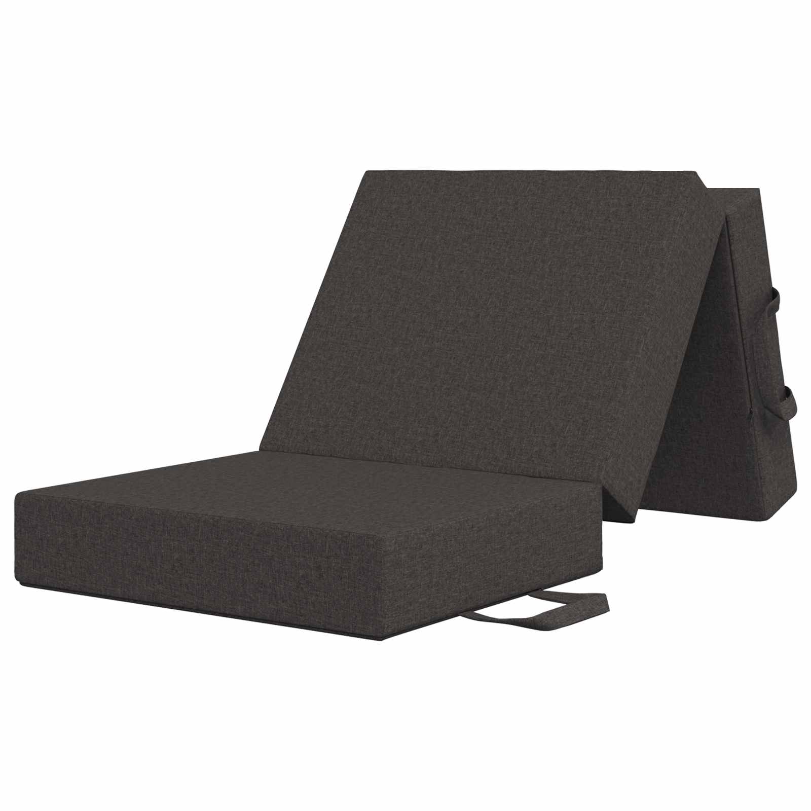 Sofa na razvlačenje 90 x 67 x 45 cm Tamnosiva
