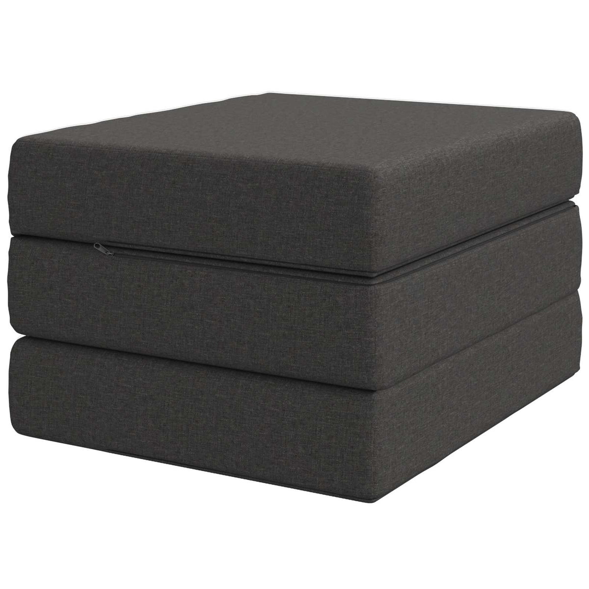 Sofa na razvlačenje 90 x 67 x 45 cm Tamnosiva