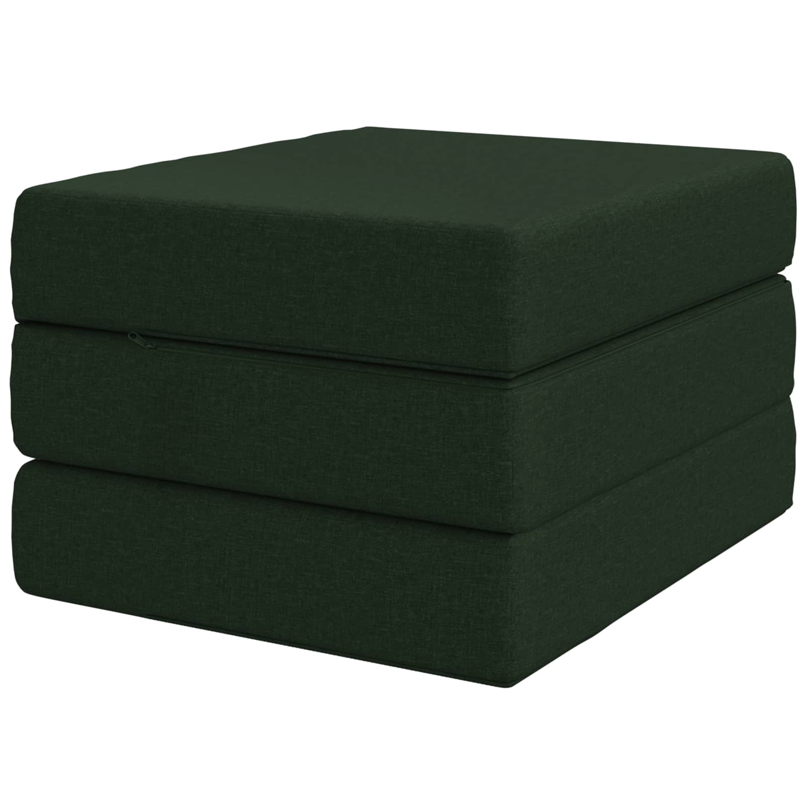 Sofa na razvlačenje 90 x 67 x 45 cm Tamnozelena