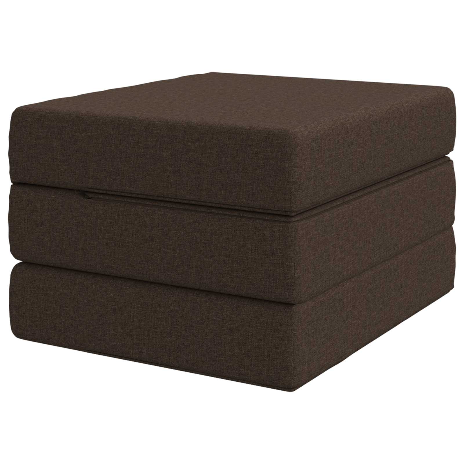 Sofa na razvlačenje 90 x 67 x 45 cm Sivosmeđa