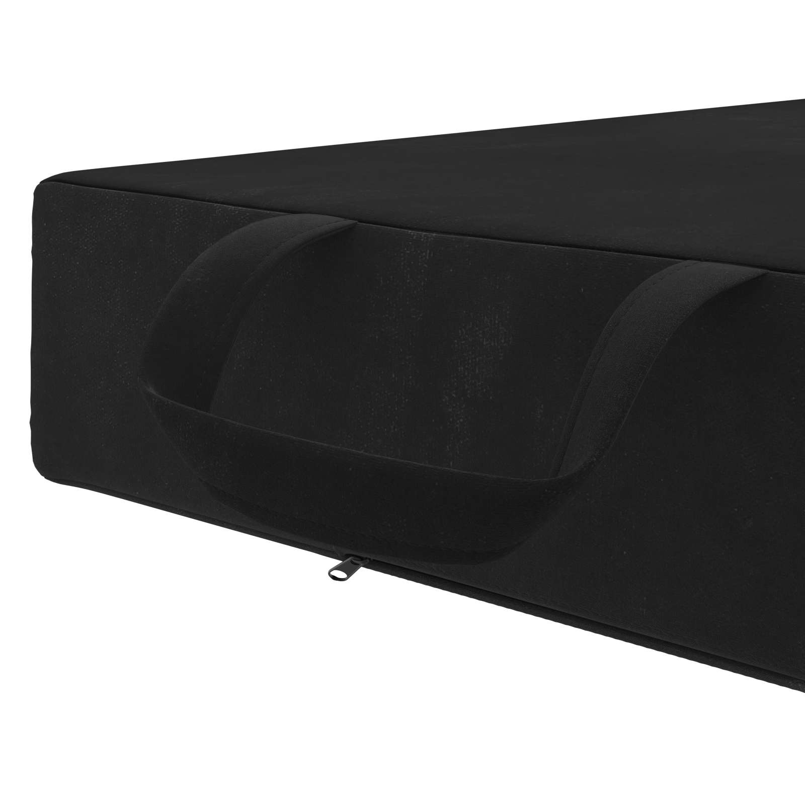 Sofa na razvlačenje 90 x 67 x 45 cm Crna
