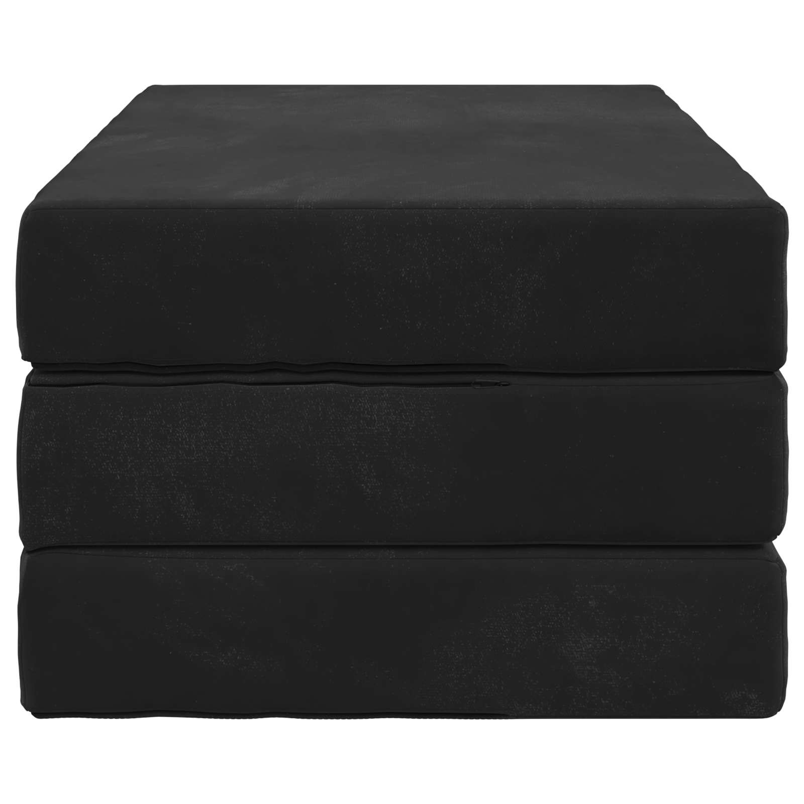 Sofa na razvlačenje 100 x 67 x 45 cm Crna
