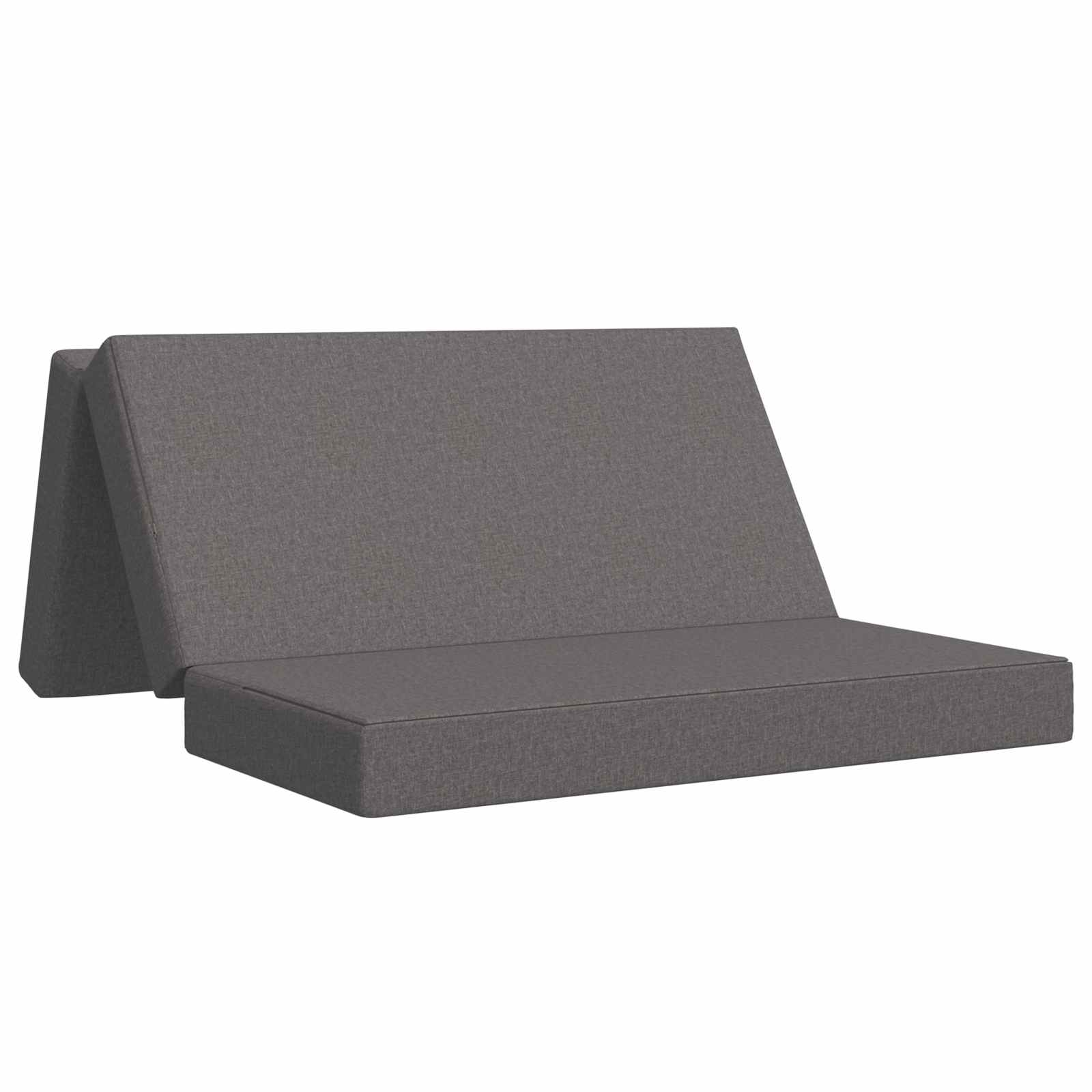 Sofa na razvlačenje 120 x 67 x 45 cm Svjetlosiva