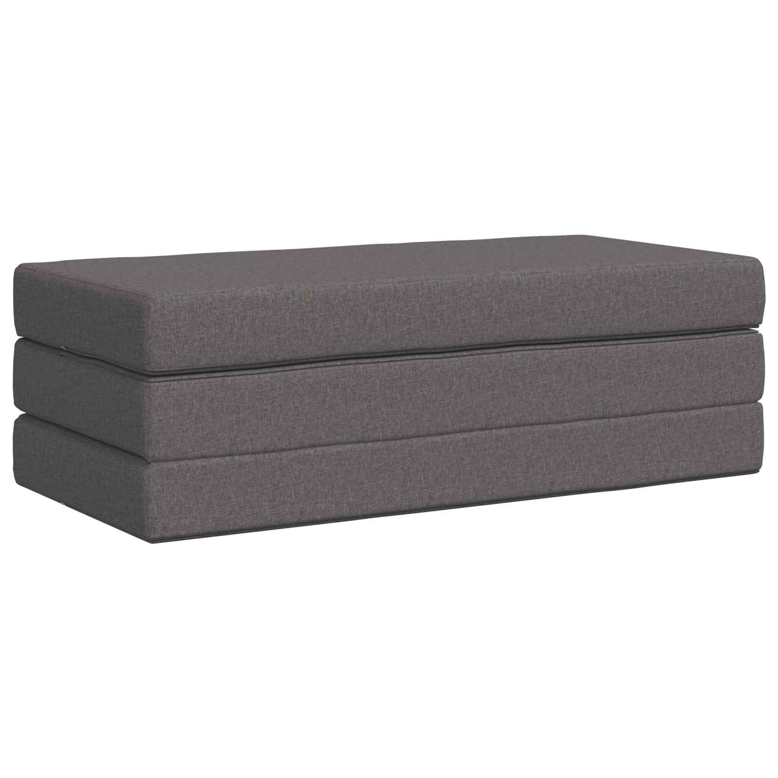 Sofa na razvlačenje 120 x 67 x 45 cm Svjetlosiva