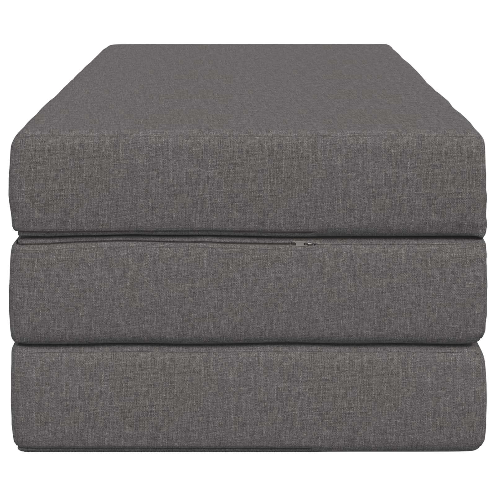 Sofa na razvlačenje 120 x 67 x 45 cm Svjetlosiva