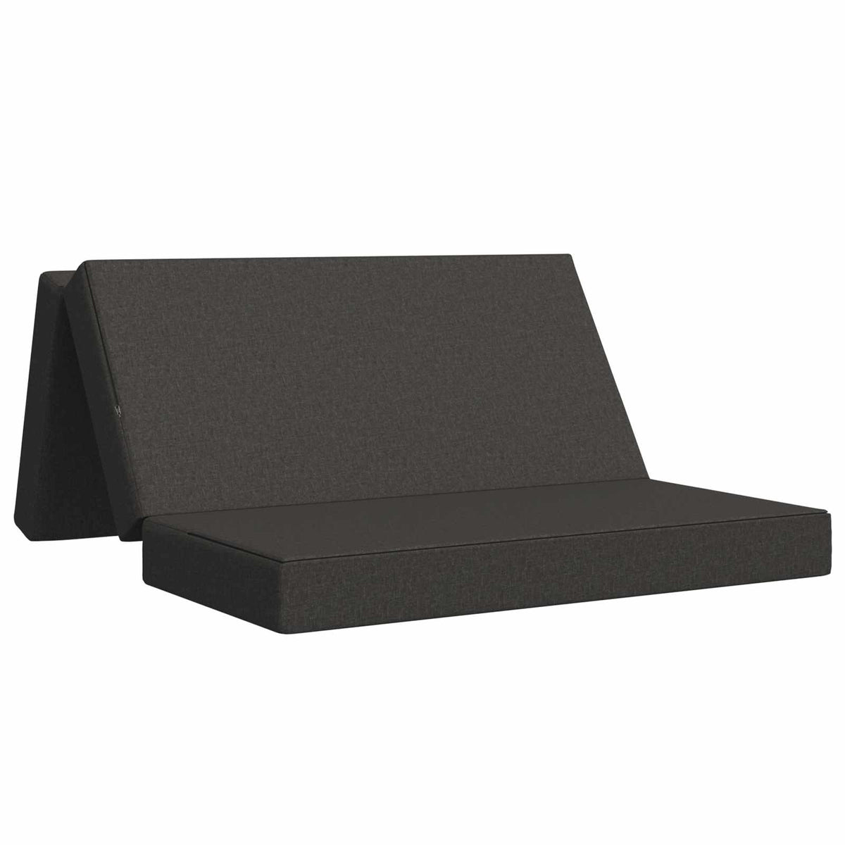 Sofa na razvlačenje 120 x 67 x 45 cm Tamnosiva