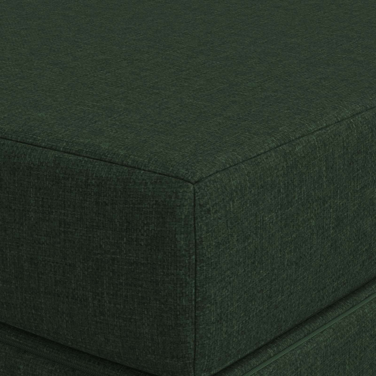 Sofa na razvlačenje 120 x 67 x 45 cm Tamnozelena