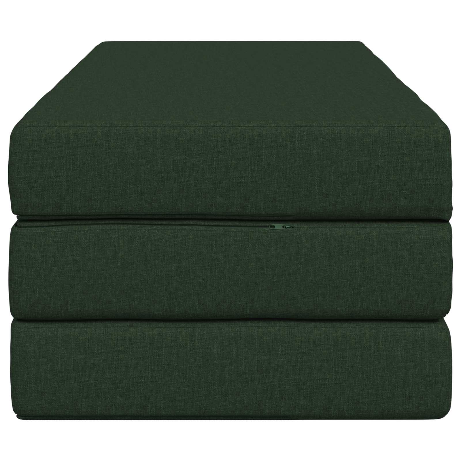 Sofa na razvlačenje 120 x 67 x 45 cm Tamnozelena
