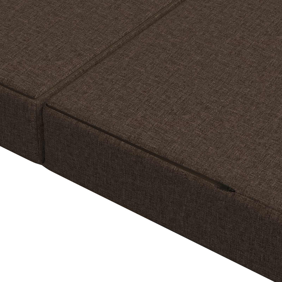 Sofa na razvlačenje 120 x 67 x 45 cm Sivosmeđa