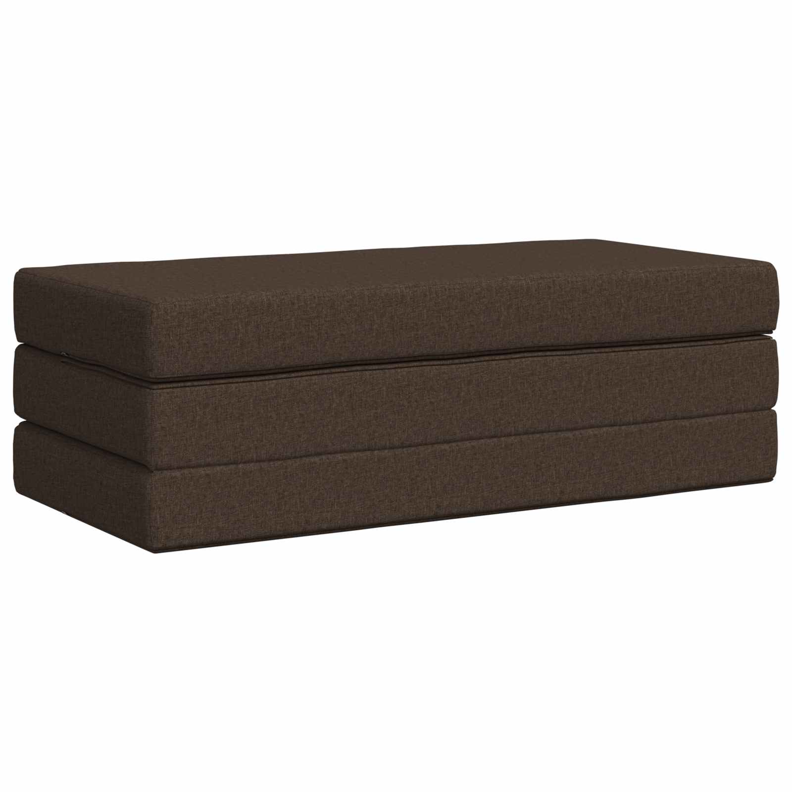 Sofa na razvlačenje 120 x 67 x 45 cm Sivosmeđa