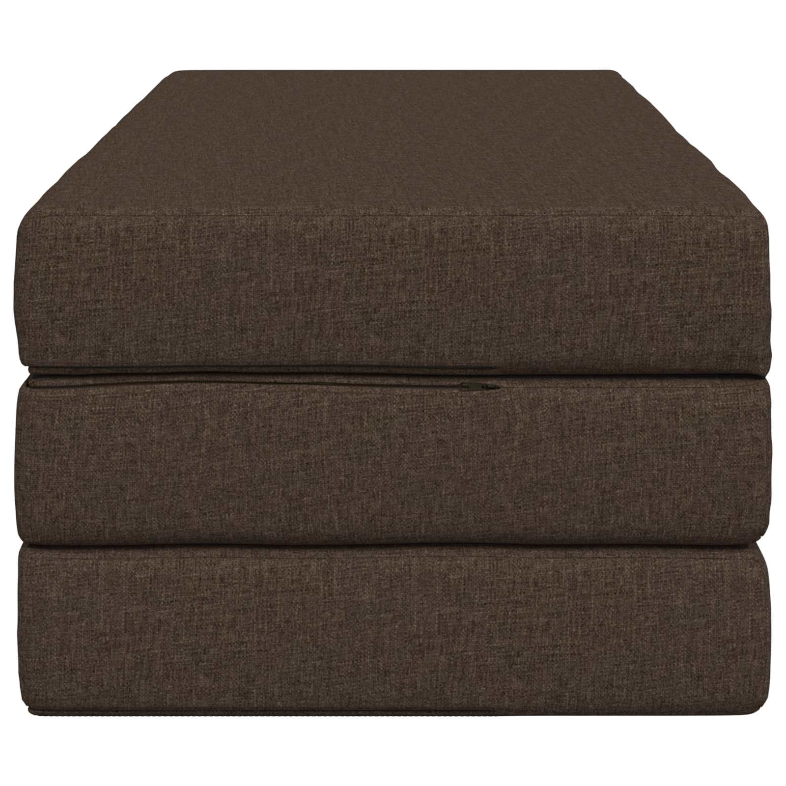 Sofa na razvlačenje 120 x 67 x 45 cm Sivosmeđa