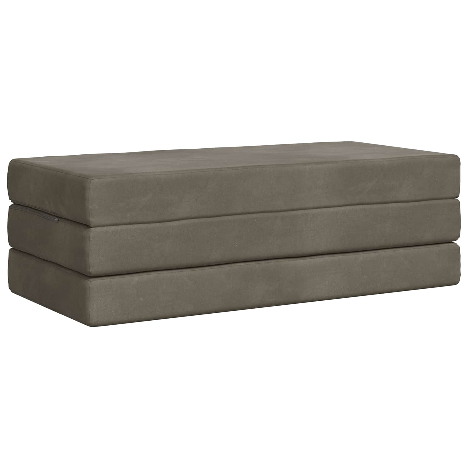 Sofa na razvlačenje 120 x 67 x 45 cm Svjetlosiva