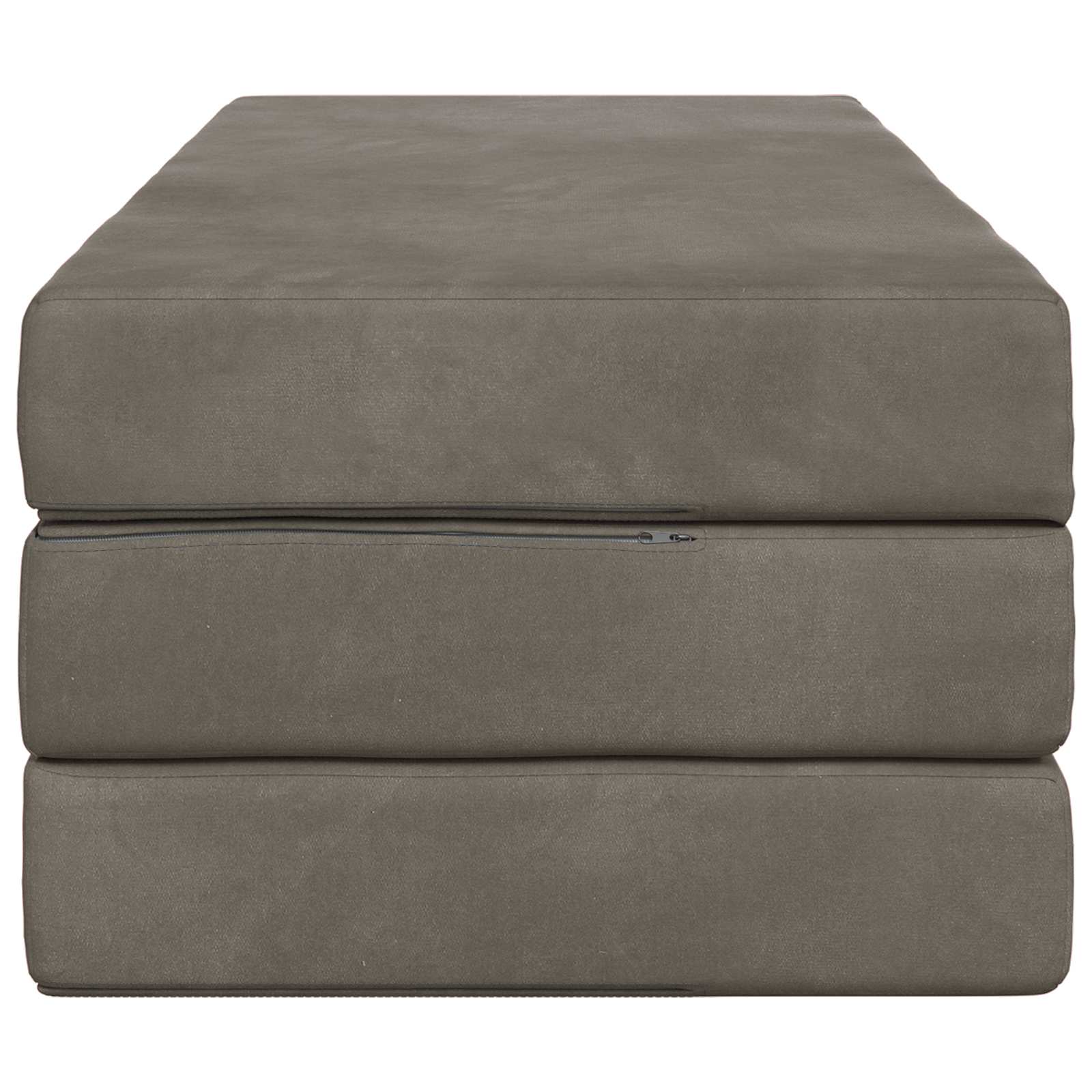 Sofa na razvlačenje 120 x 67 x 45 cm Svjetlosiva