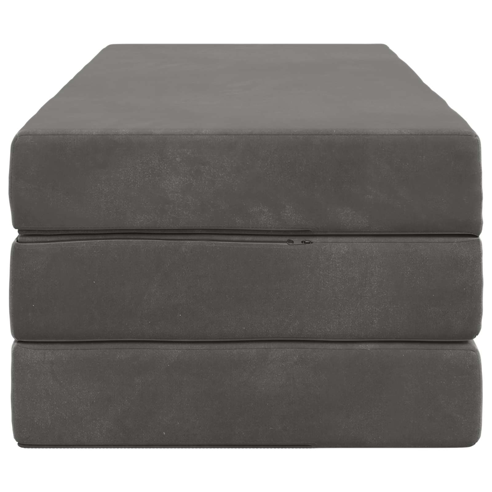 Sofa na razvlačenje 120 x 67 x 45 cm Tamnosiva