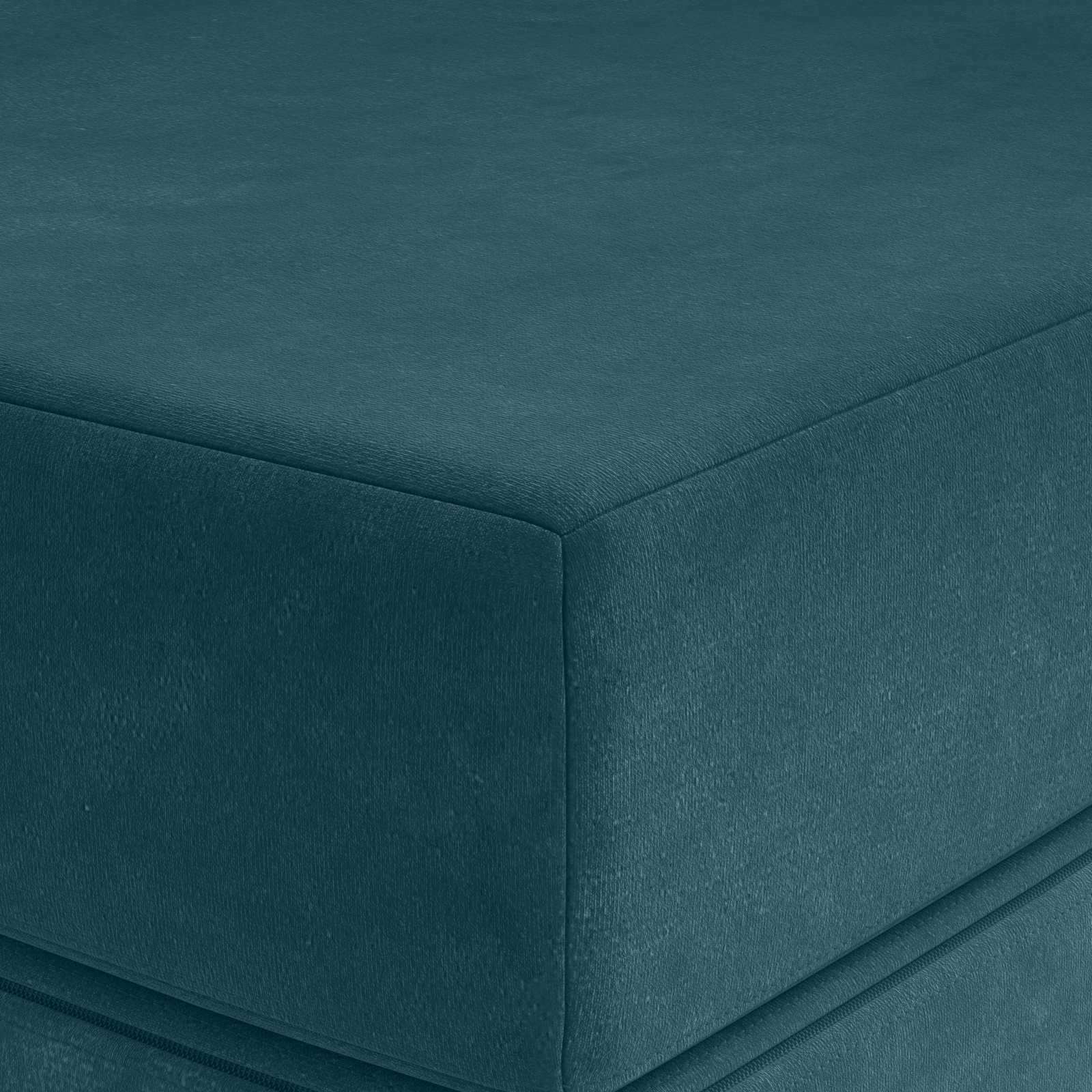 Sofa na razvlačenje 140 x 67 x 45 cm Plava