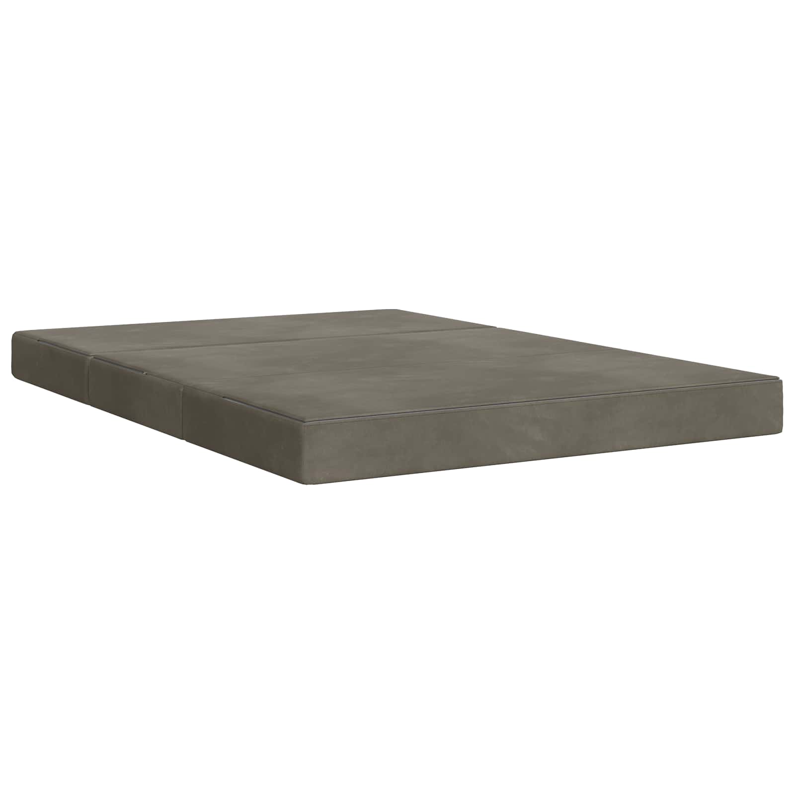 Sofa na razvlačenje 140 x 67 x 45 cm Svjetlosiva