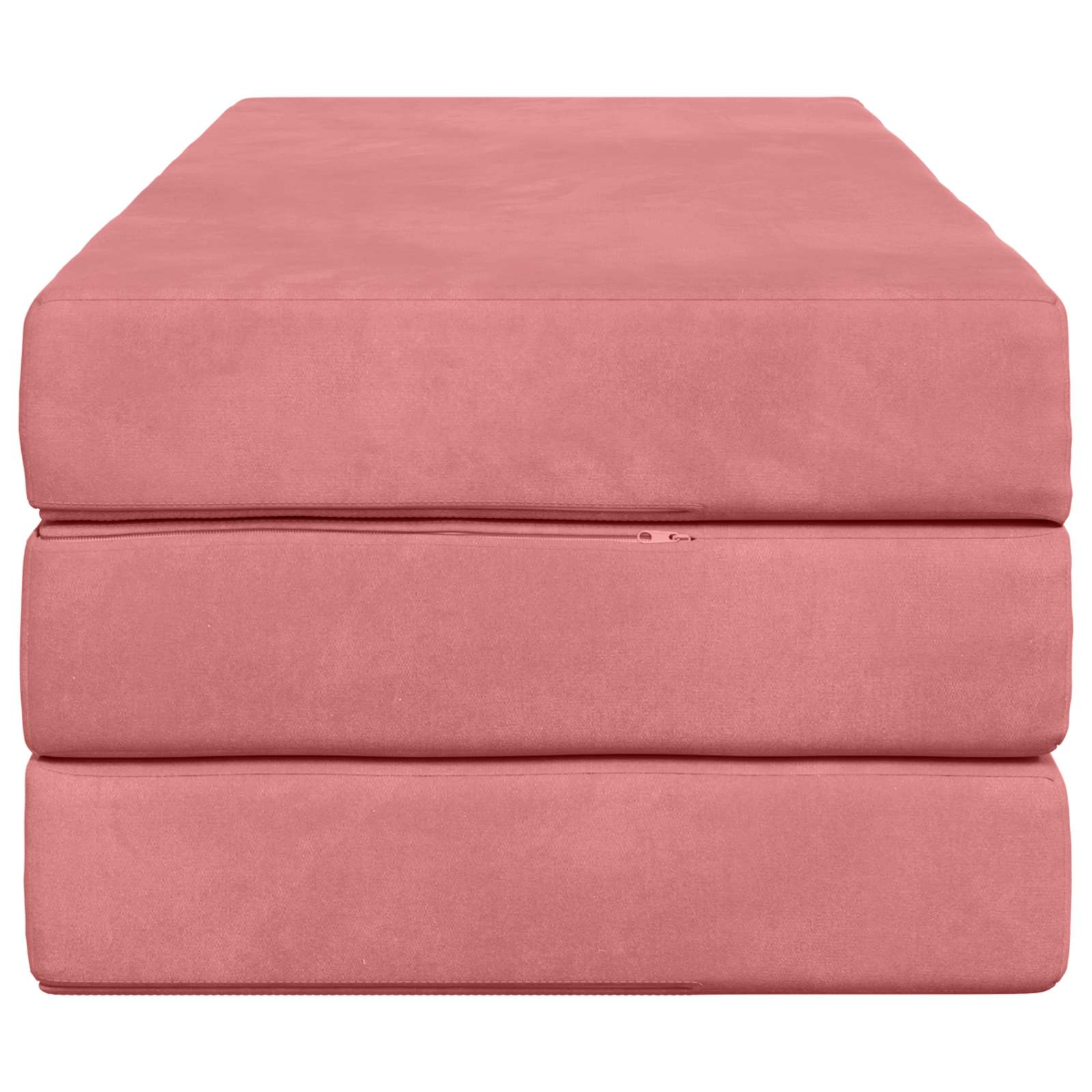 Sofa na razvlačenje 140 x 67 x 45 cm Ružičasta