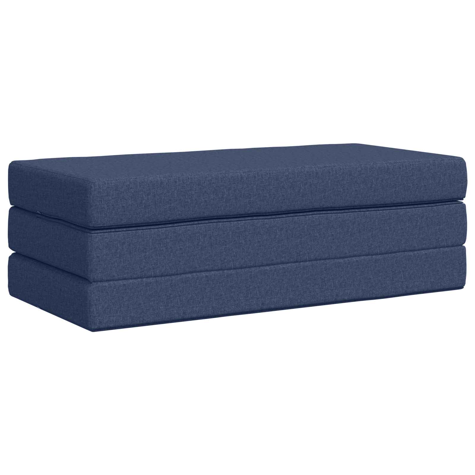 Sofa na razvlačenje 160 x 67 x 45 cm Plava