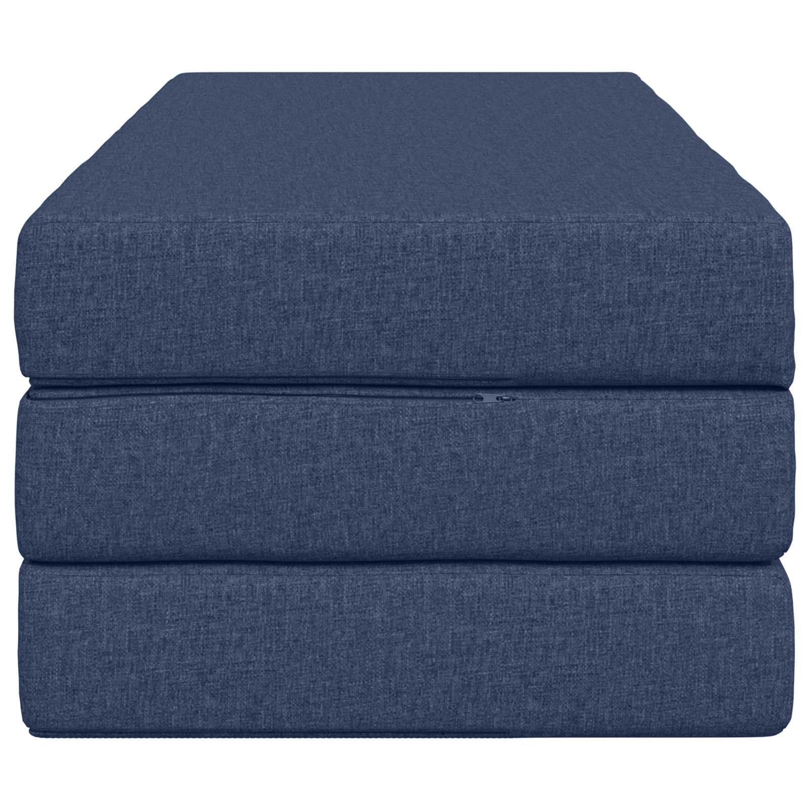 Sofa na razvlačenje 160 x 67 x 45 cm Plava