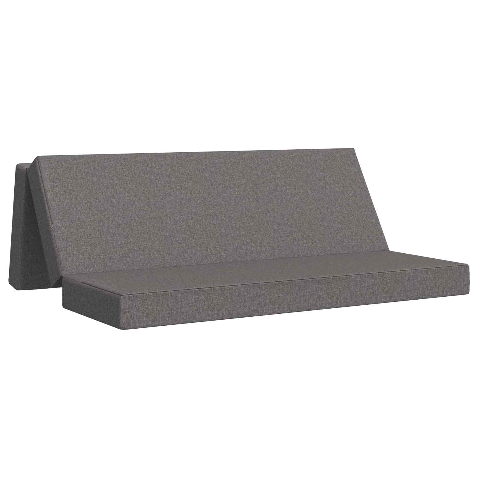Sofa na razvlačenje 180 x 67 x 45 cm Svjetlosiva