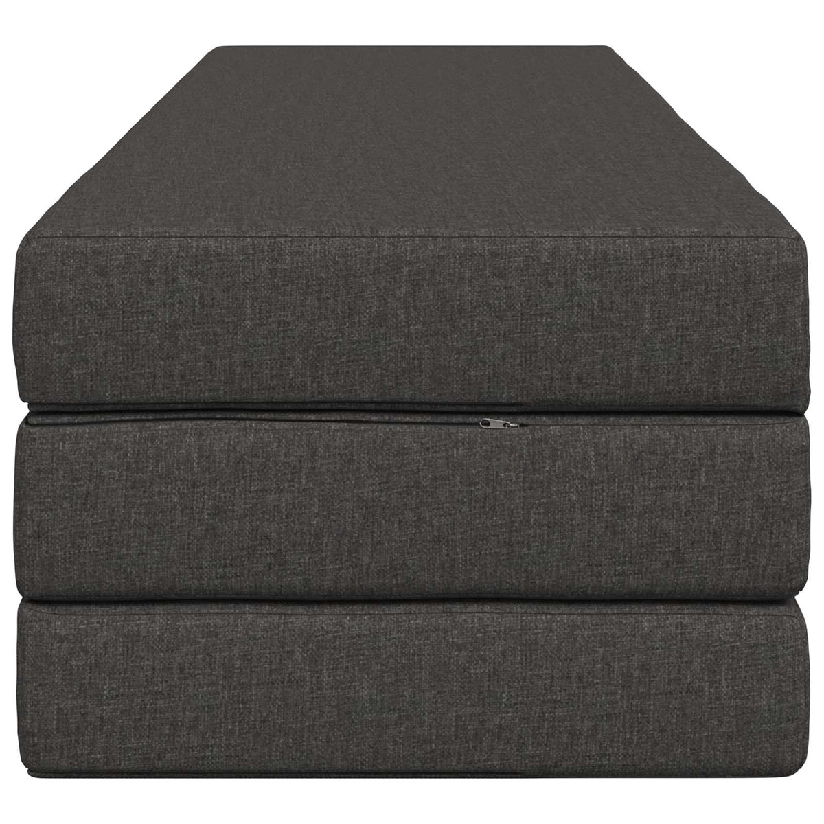 Sofa na razvlačenje 180 x 67 x 45 cm Tamnosiva