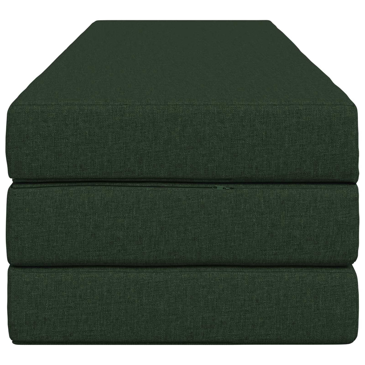 Sofa na razvlačenje 180 x 67 x 45 cm Tamnozelena