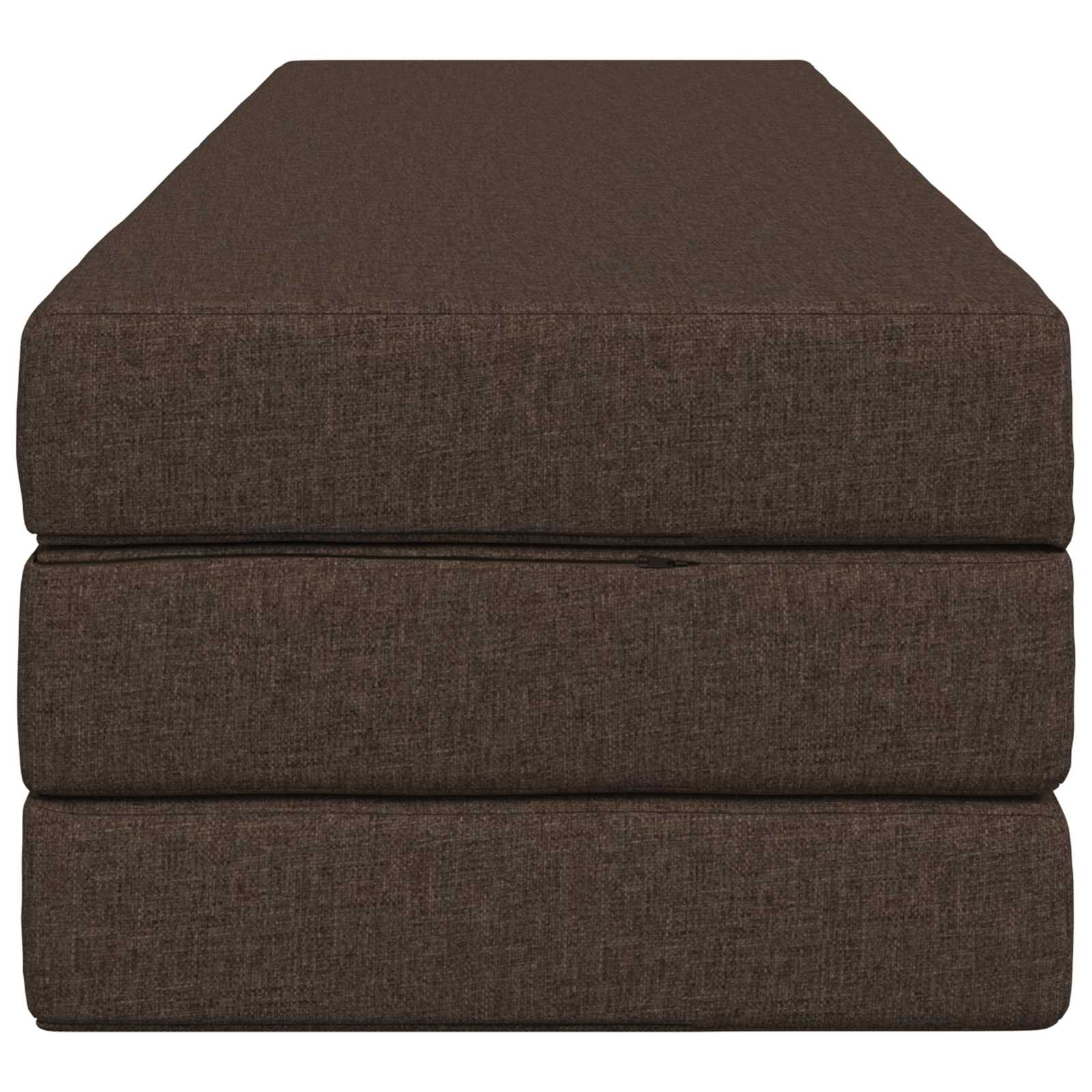 Sofa na razvlačenje 180 x 67 x 45 cm Sivosmeđa
