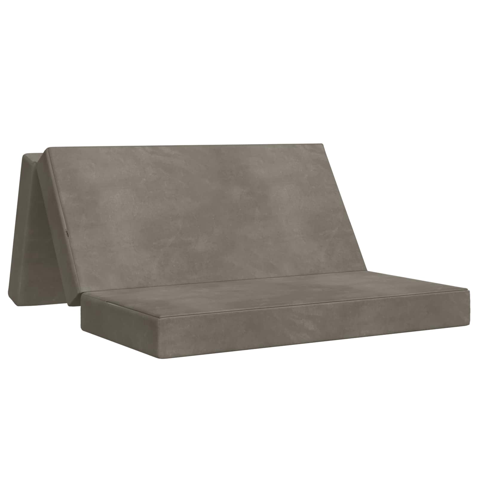 Sofa na razvlačenje 180 x 67 x 45 cm Svjetlosiva
