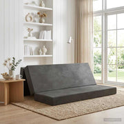 Sofa na razvlačenje 180 x 67 x 45 cm Tamnosiva