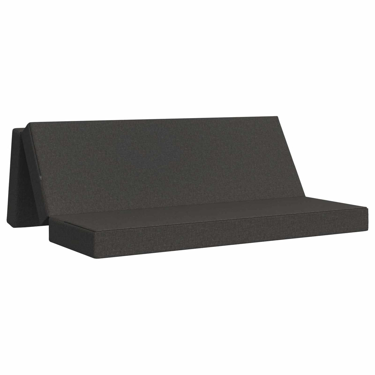 Sofa na razvlačenje 200 x 67 x 45 cm Tamnosiva