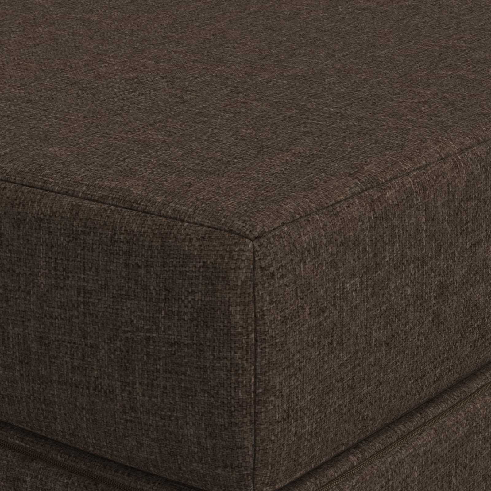 Sofa na razvlačenje 200 x 67 x 45 cm Sivosmeđa