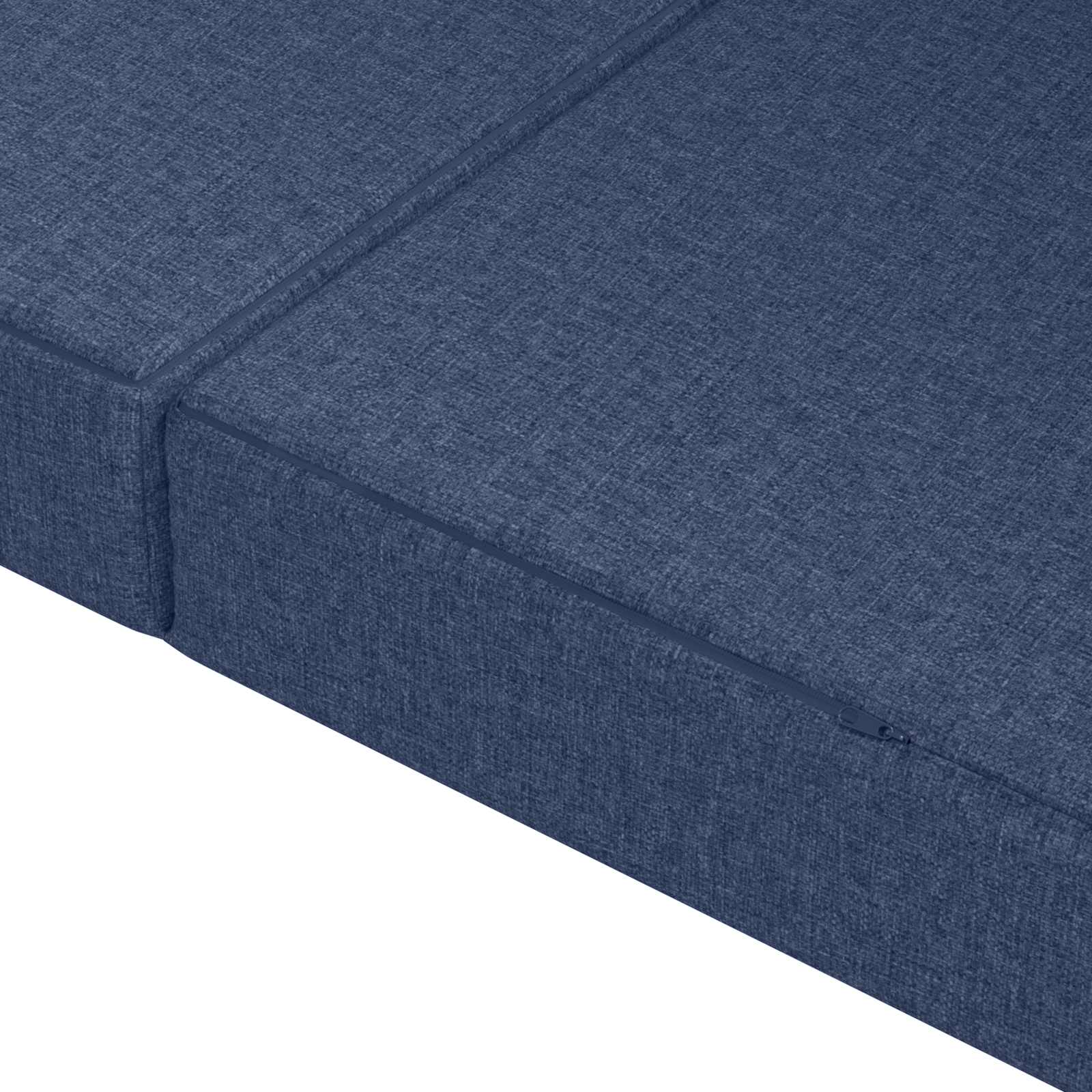Sofa na razvlačenje 200 x 67 x 45 cm Plava