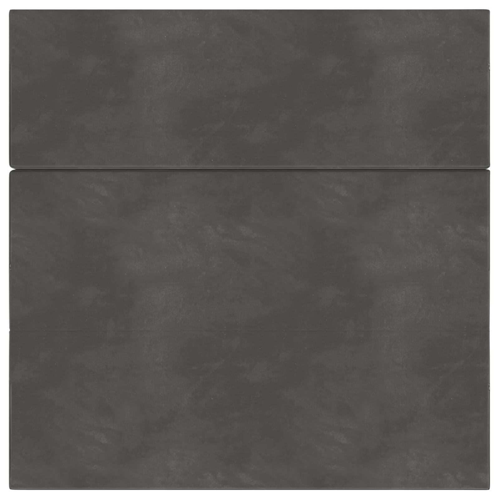 Sofa na razvlačenje 200 x 67 x 45 cm Tamnosiva