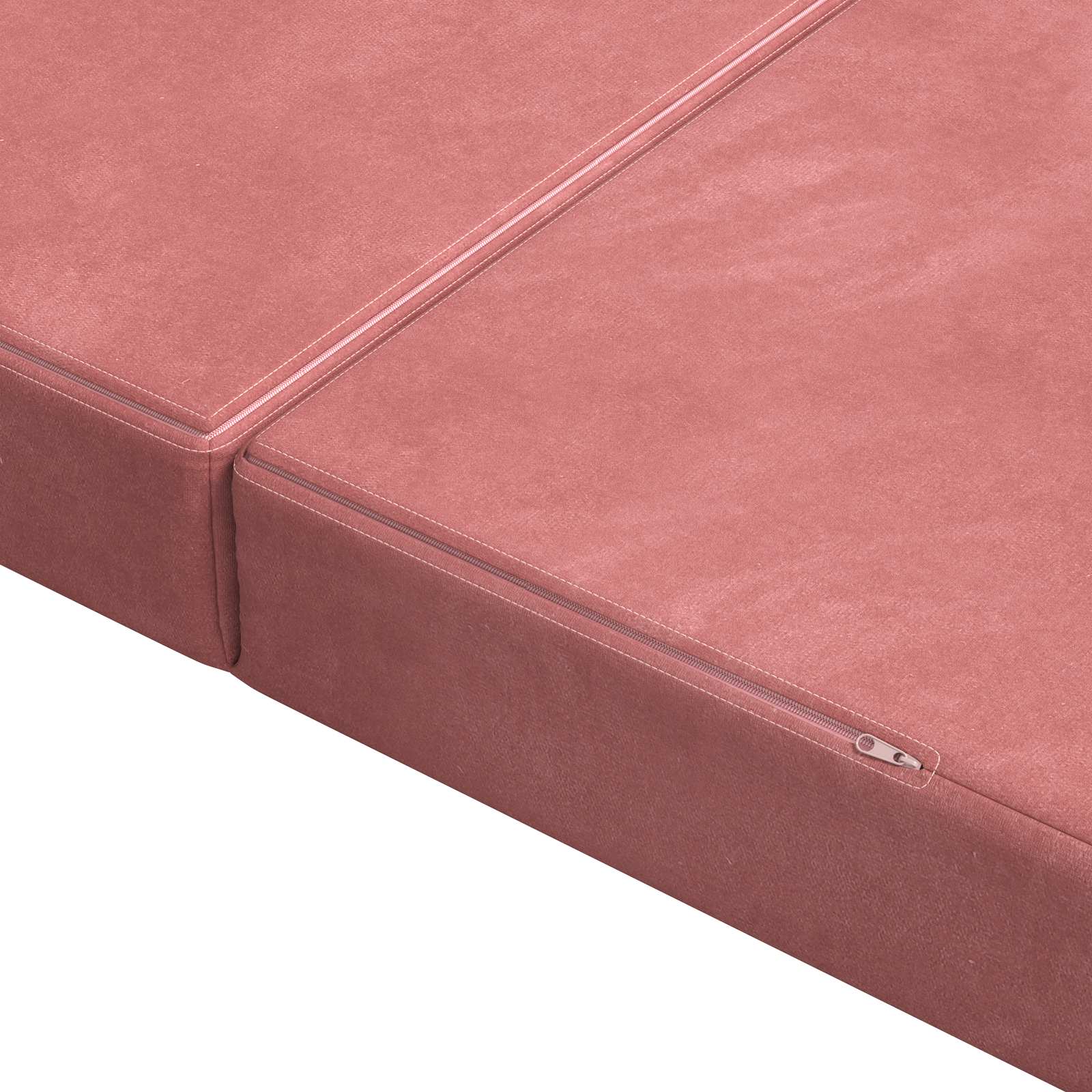 Sofa na razvlačenje 200 x 67 x 45 cm Ružičasta