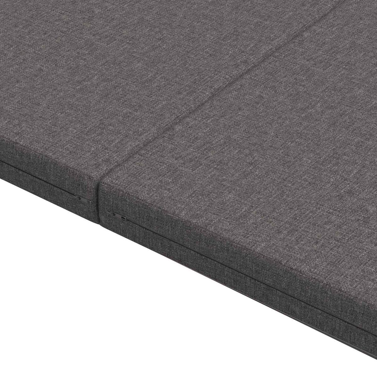 Sofa na razvlačenje 140 x 67 x 45 cm Svjetlosiva
