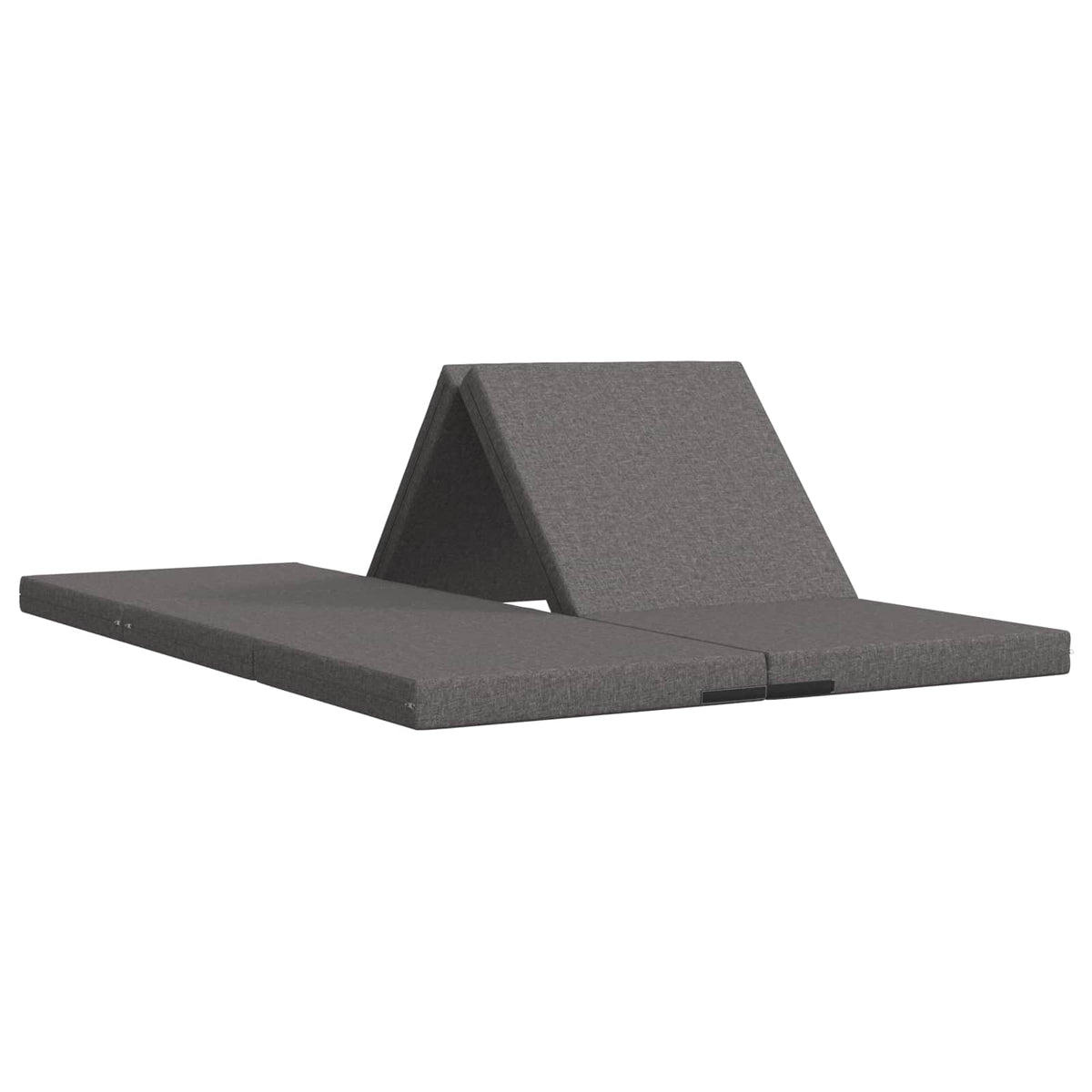 Sofa na razvlačenje 140 x 67 x 45 cm Svjetlosiva