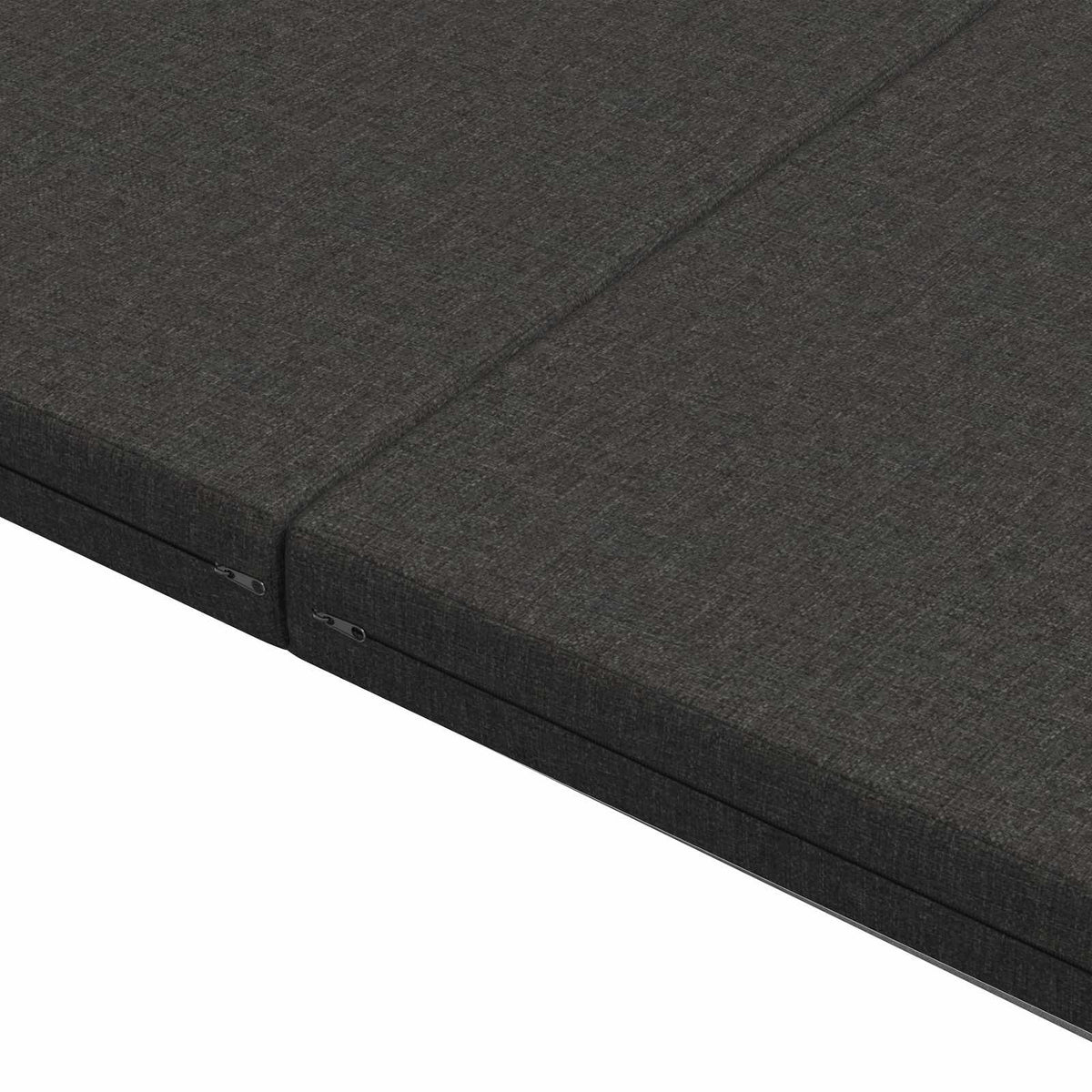 Sofa na razvlačenje 140 x 67 x 45 cm Tamnosiva