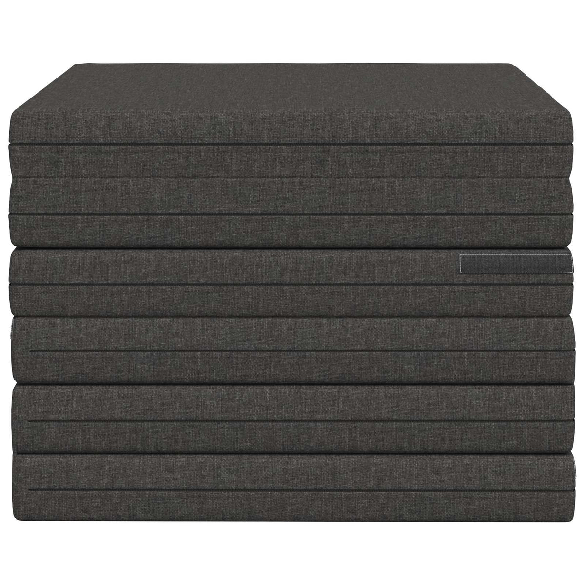 Sofa na razvlačenje 140 x 67 x 45 cm Tamnosiva
