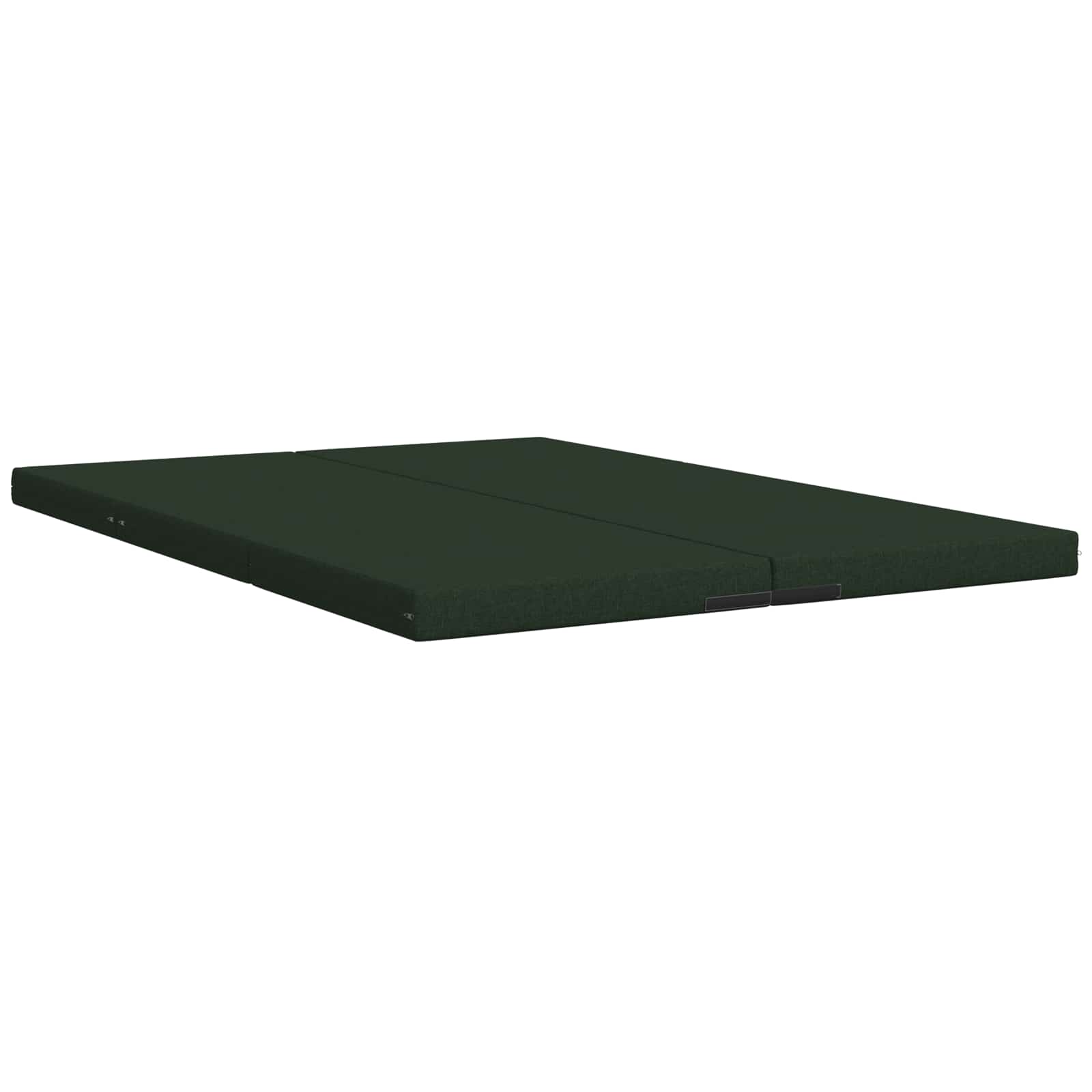Sofa na razvlačenje 140 x 67 x 45 cm Tamnozelena