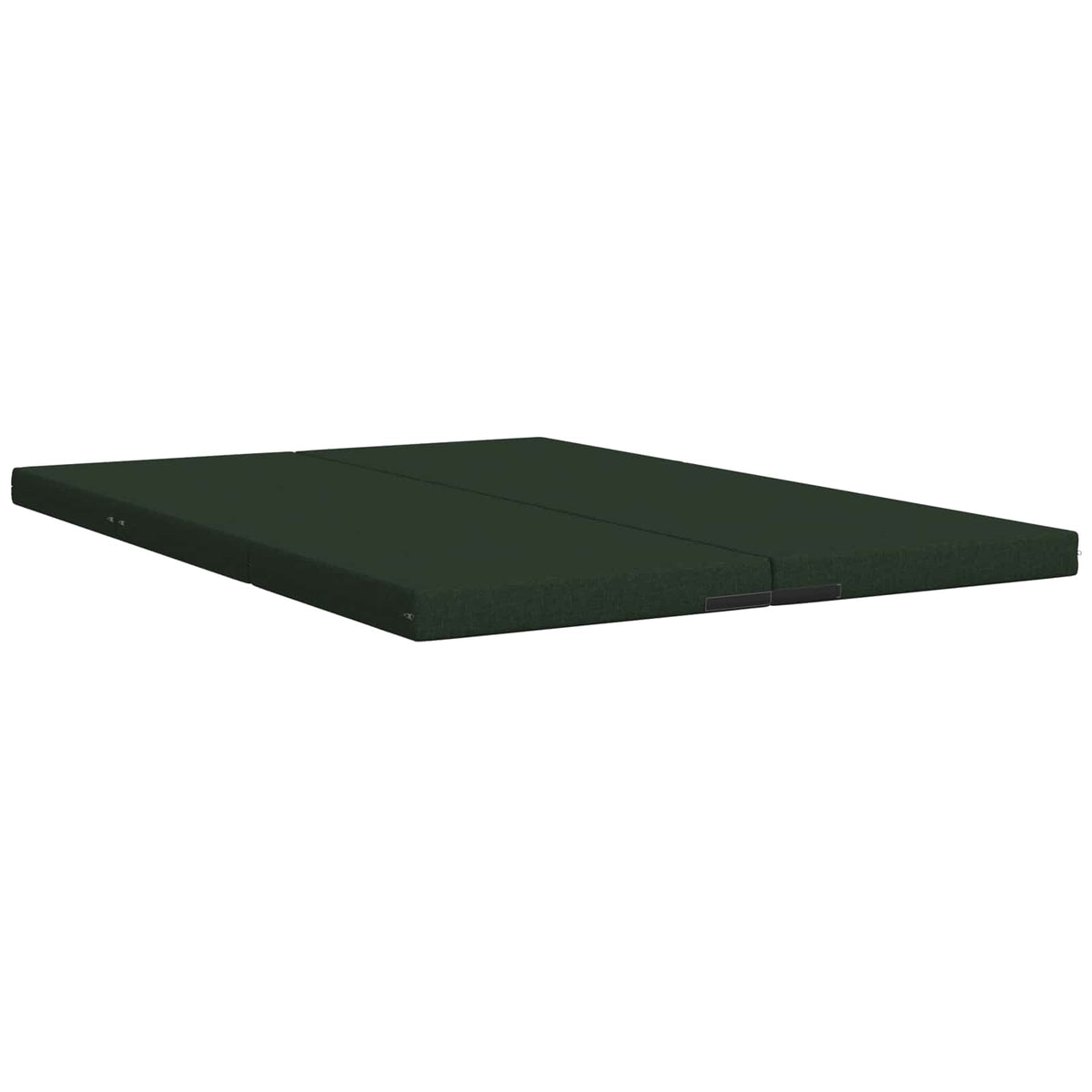 Sofa na razvlačenje 140 x 67 x 15 cm Tamnozelena