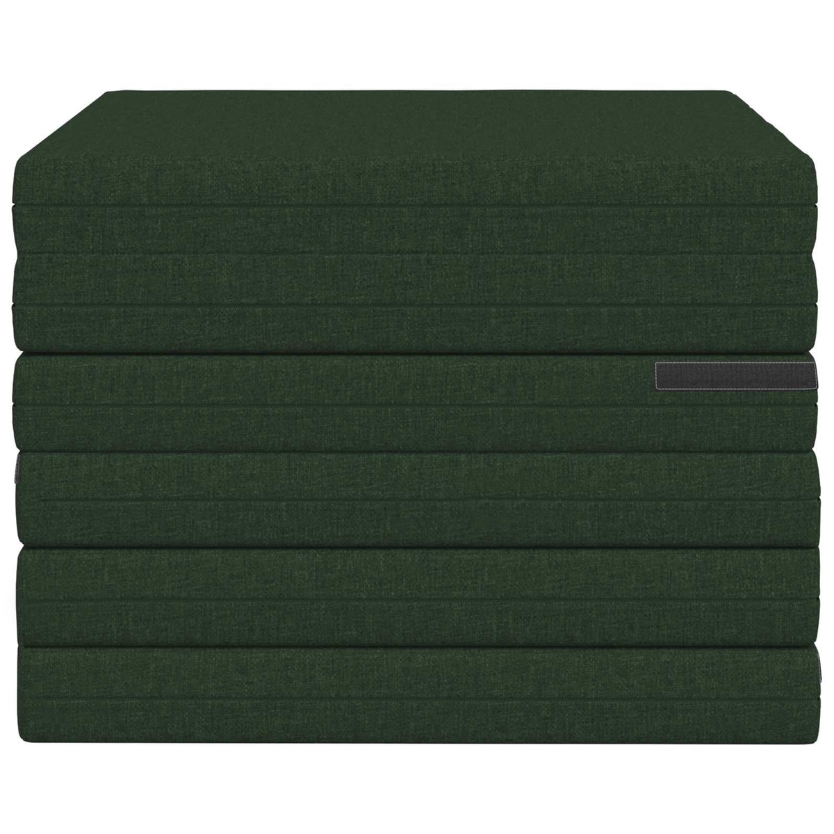 Sofa na razvlačenje 140 x 67 x 45 cm Tamnozelena
