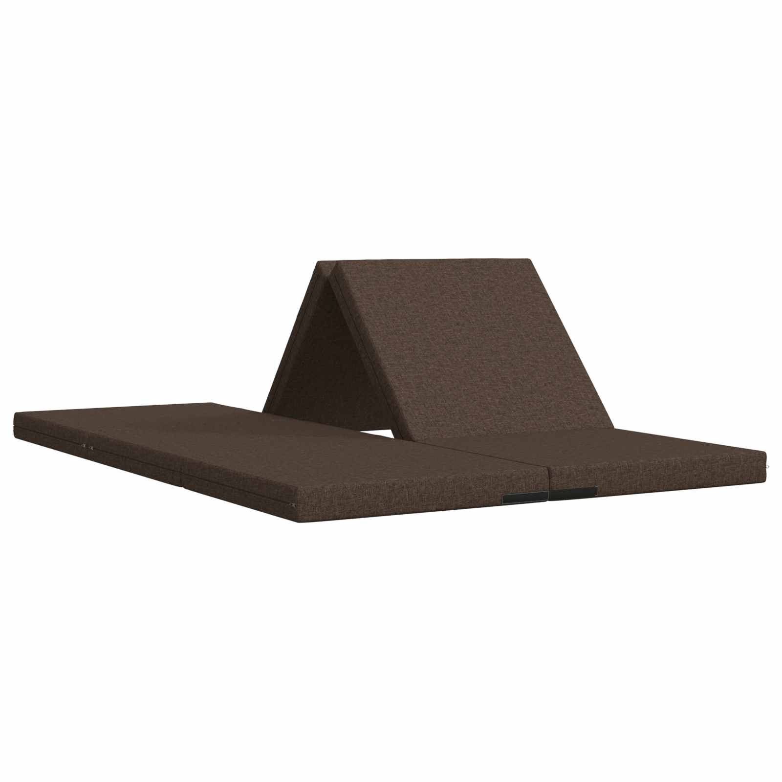 Sofa na razvlačenje 140 x 67 x 45 cm Sivosmeđa