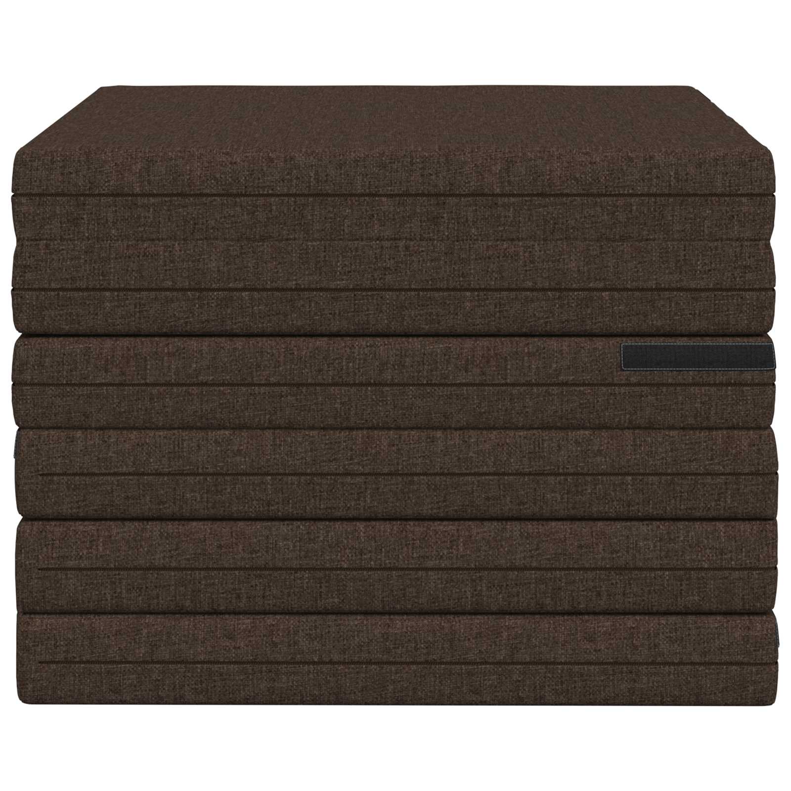 Sofa na razvlačenje 140 x 67 x 45 cm Sivosmeđa