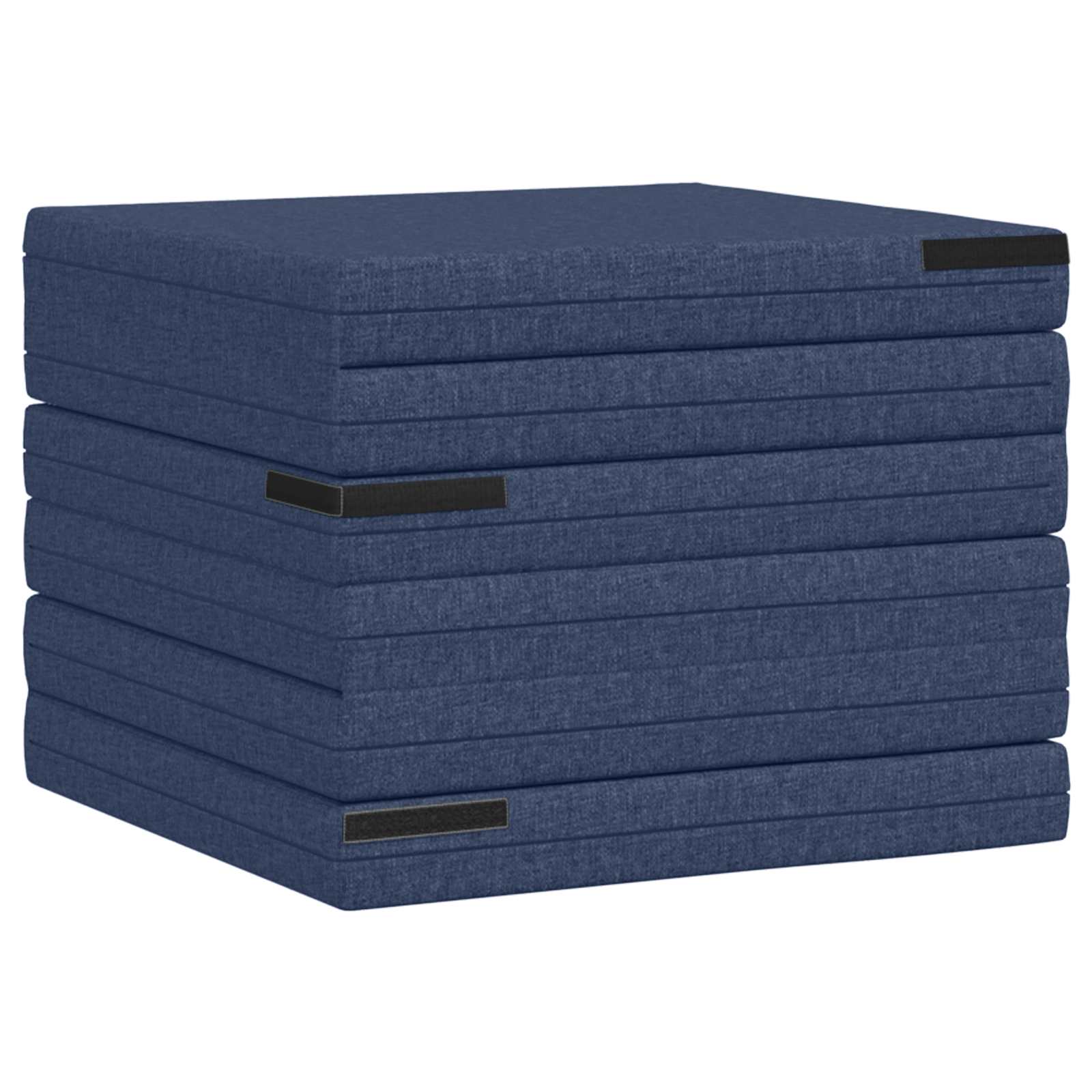 Sofa na razvlačenje 140 x 67 x 45 cm Plava