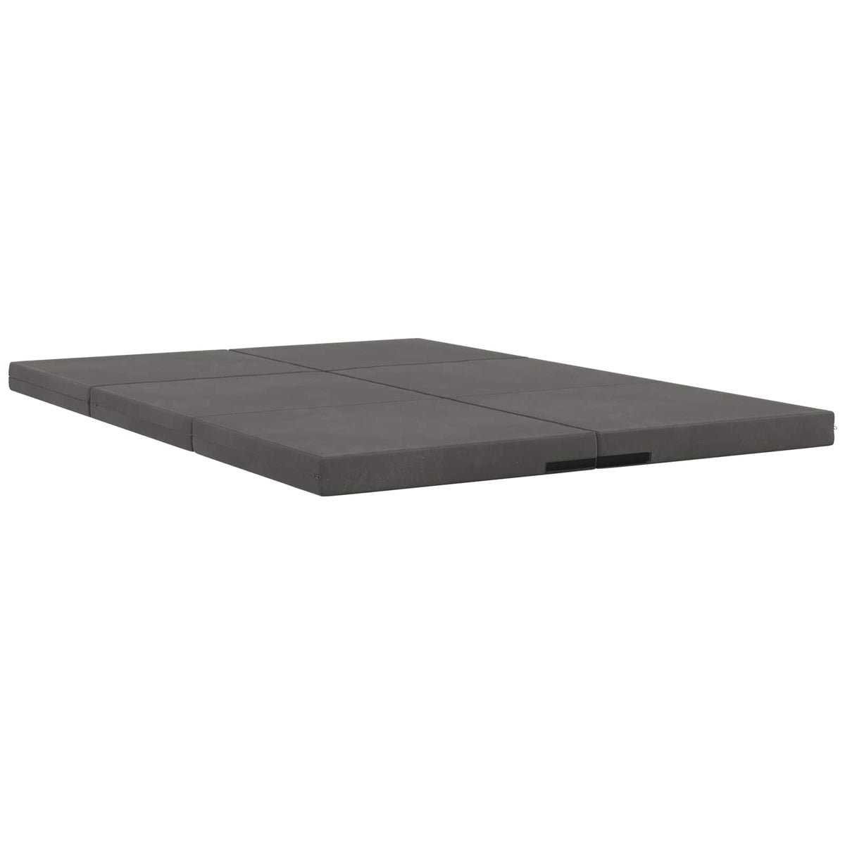 Sofa na razvlačenje 140 x 67 x 15 cm Tamnosiva
