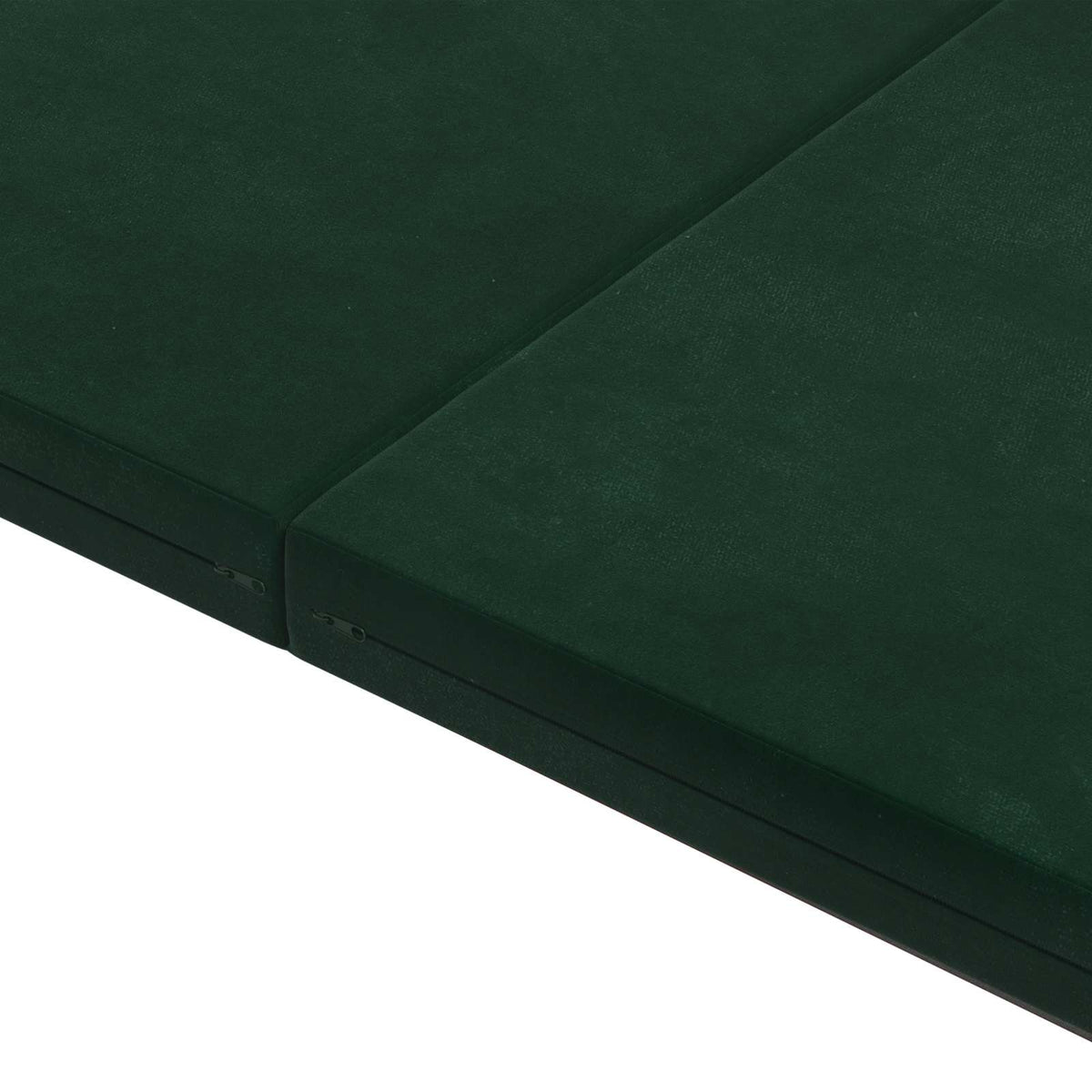Sofa na razvlačenje 140 x 67 x 15 cm Tamnozelena